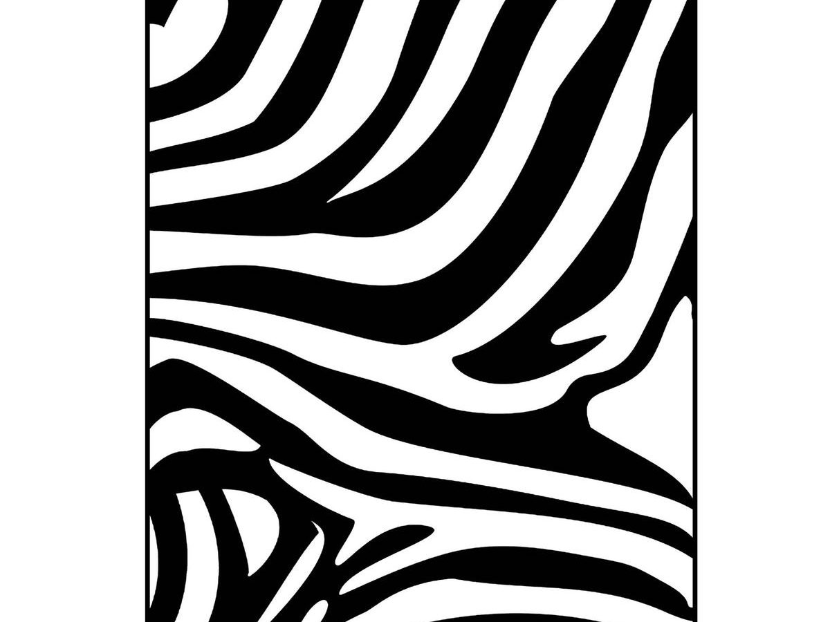 Zebra (Schwarz) Teppiche