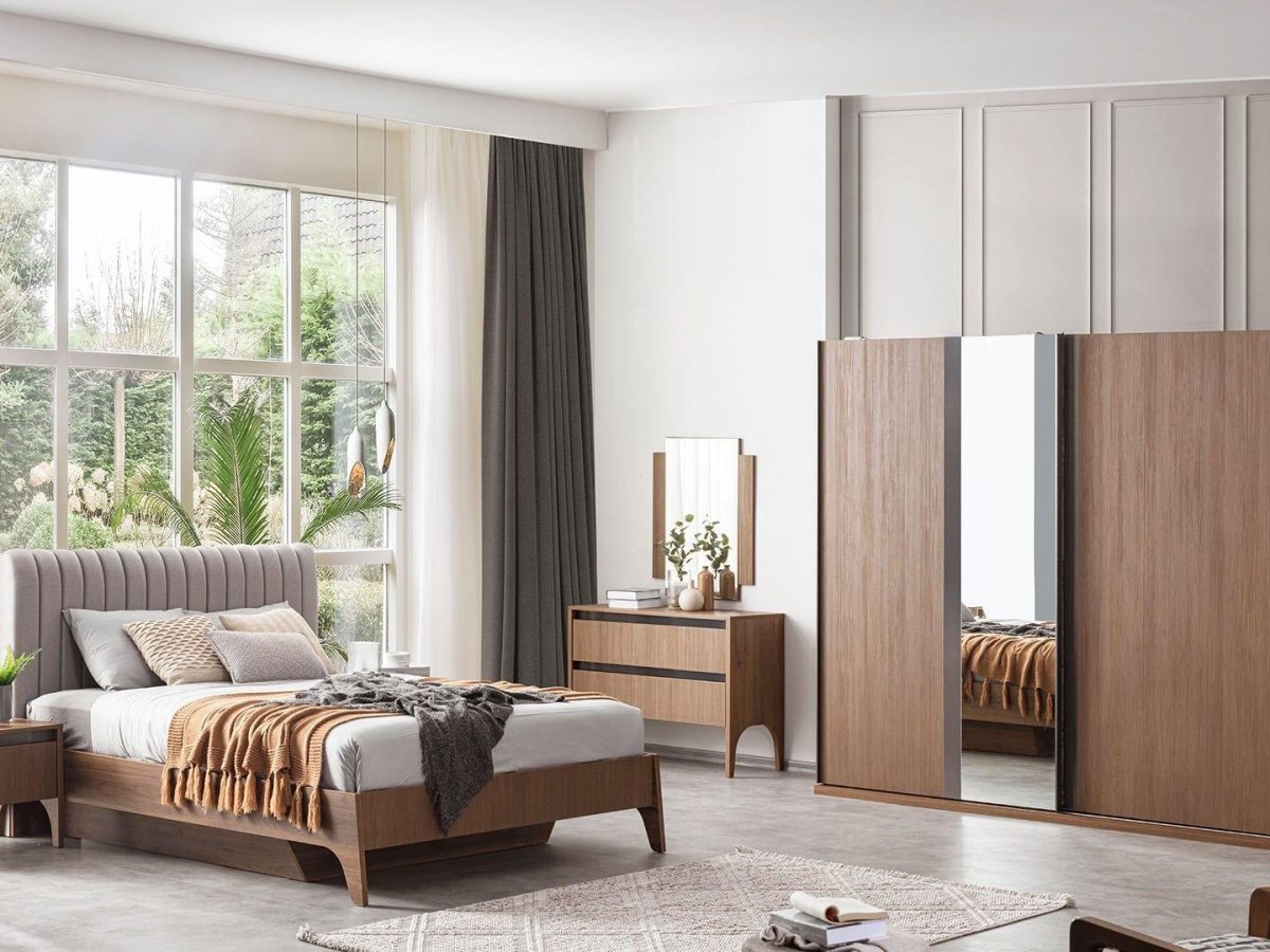 Wood Schlafzimmer Set