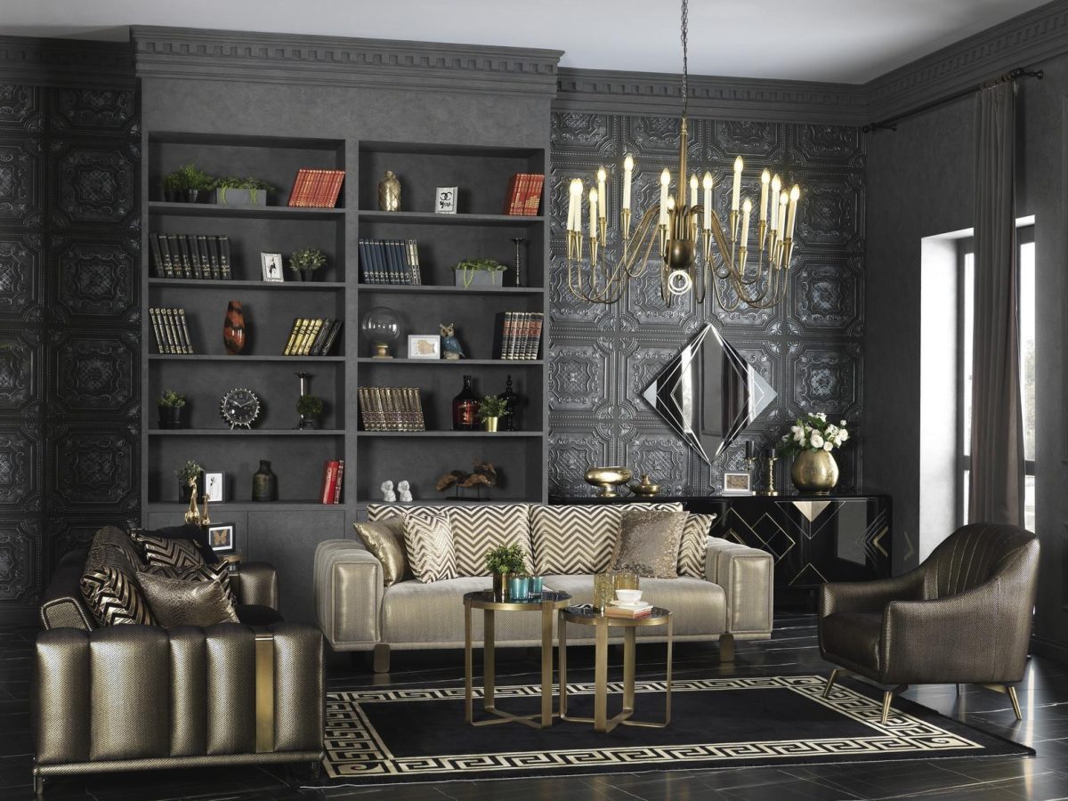 Versace Sofa Set
