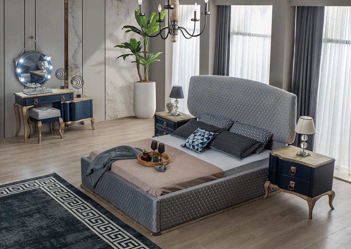 Lexux Mavi Schlafzimmer Set