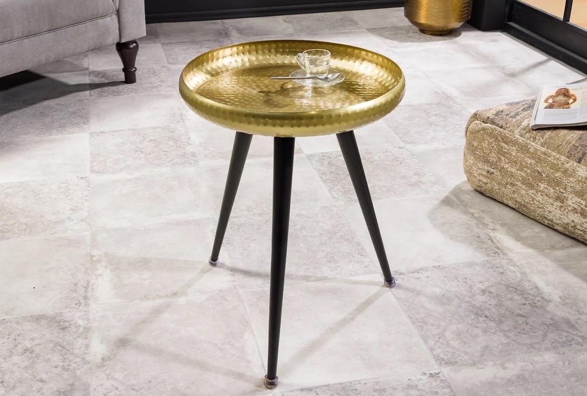Orient 55cm Gold Beistelltische