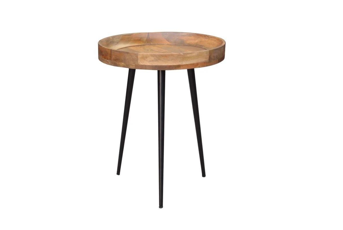 Pure Nature  45cm Mangoholz Beistelltische