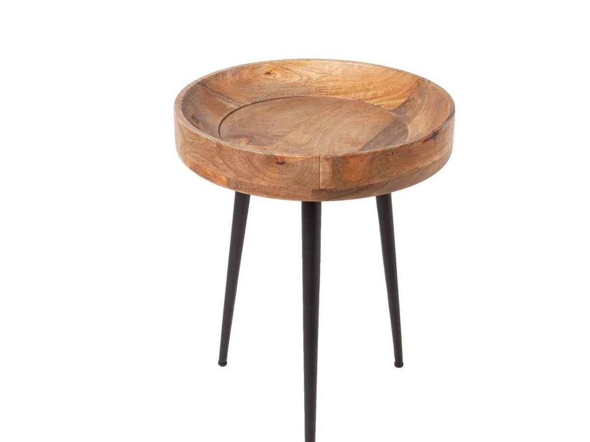 Pure Nature 35cm Mangoholz Beistelltische