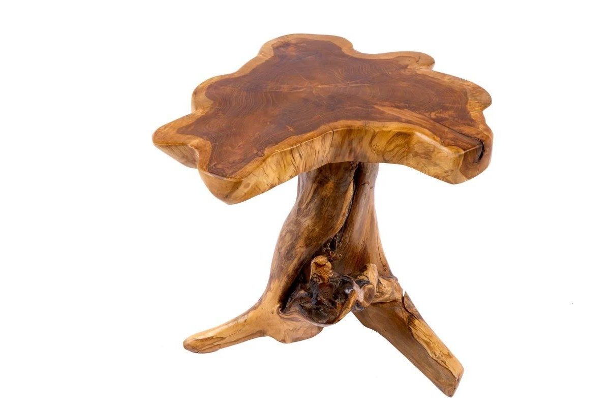 Root 40cm Massives Teakholz Beistelltische