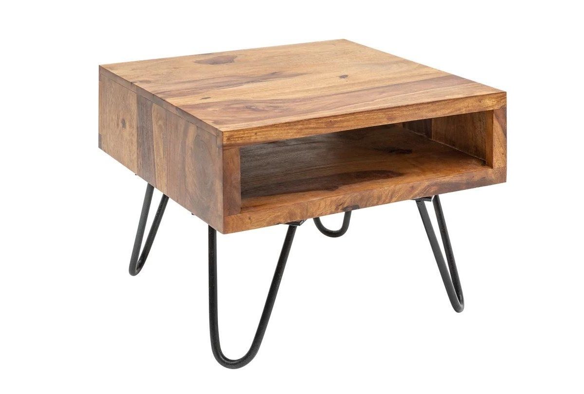 Scorpion 45cm Sheesham Holz Beistelltische