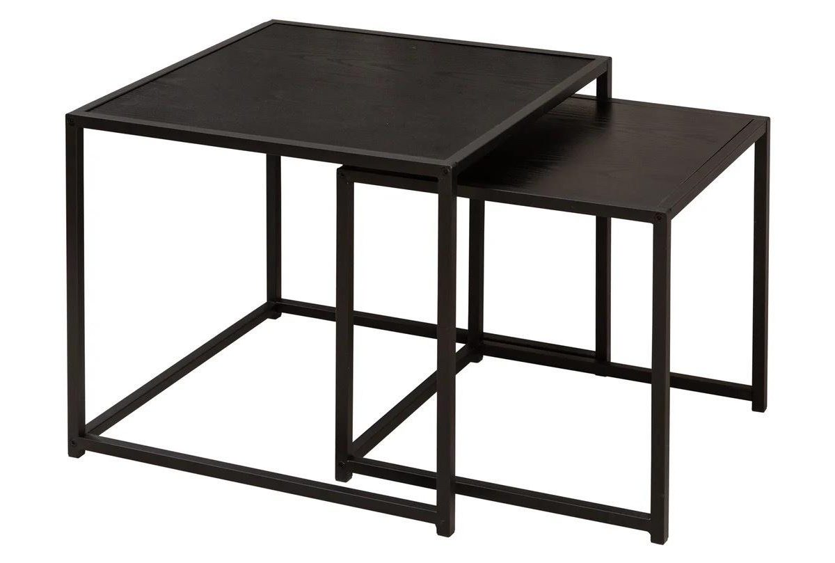 Slim Line 50cm Schwarz Beistelltische