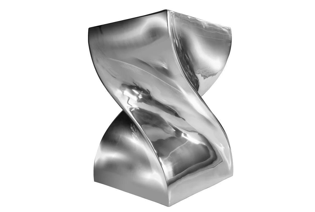 Twist 45cm Silber Beistelltische