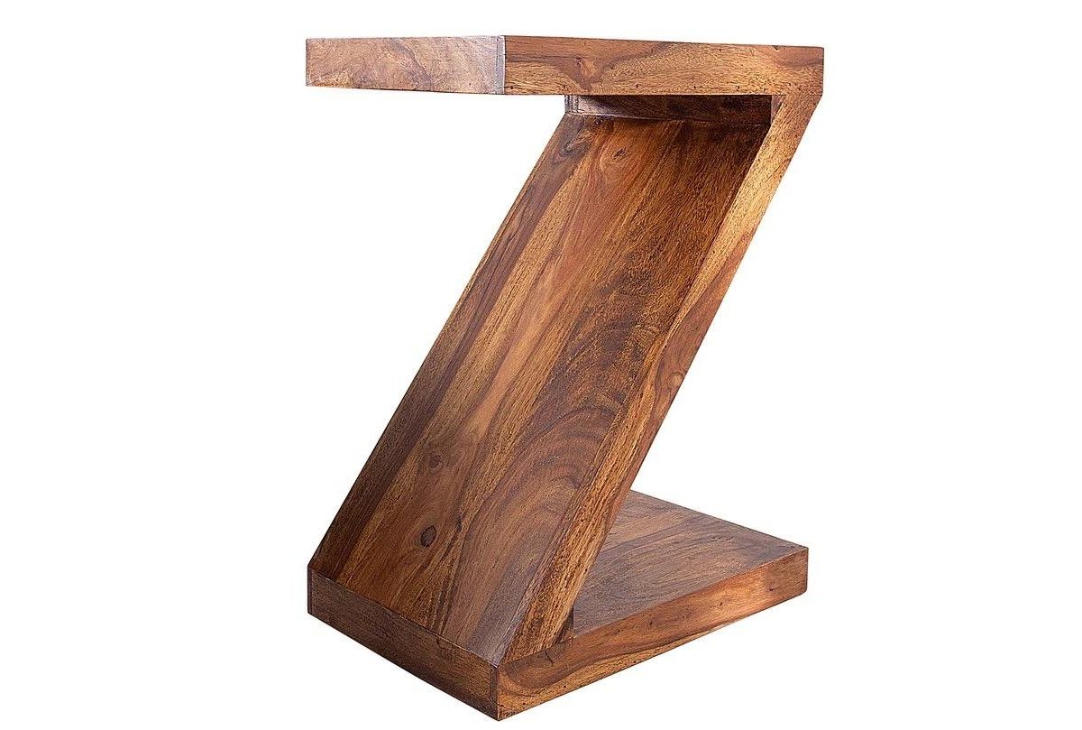 Z 45cm Sheesham Holz Beistelltische