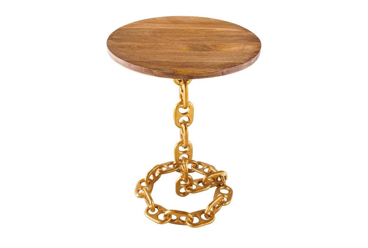 Zincir 55cm Mango-Holz Beistelltische