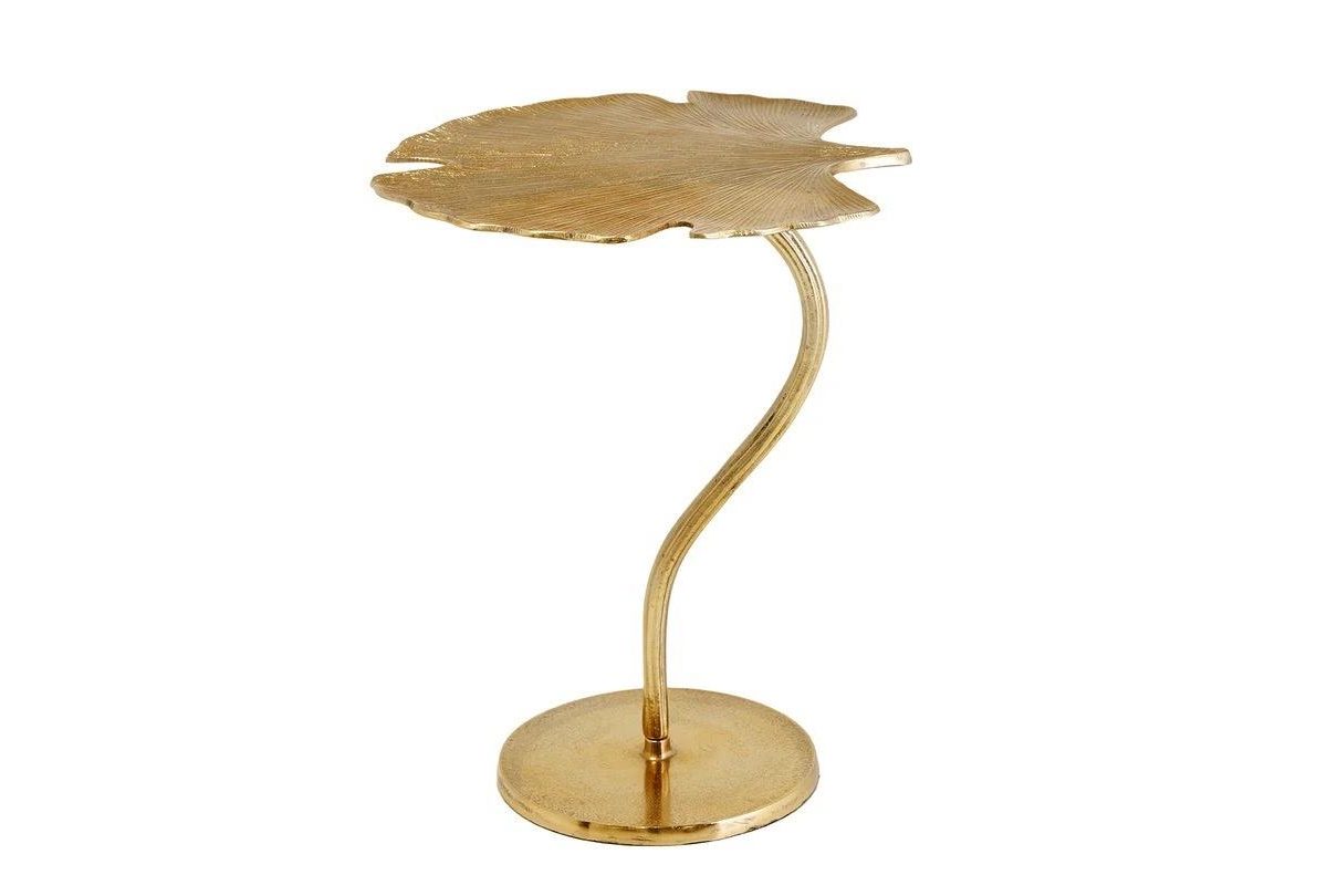 Ginkgo Leaf 53cm Gold Beistelltische