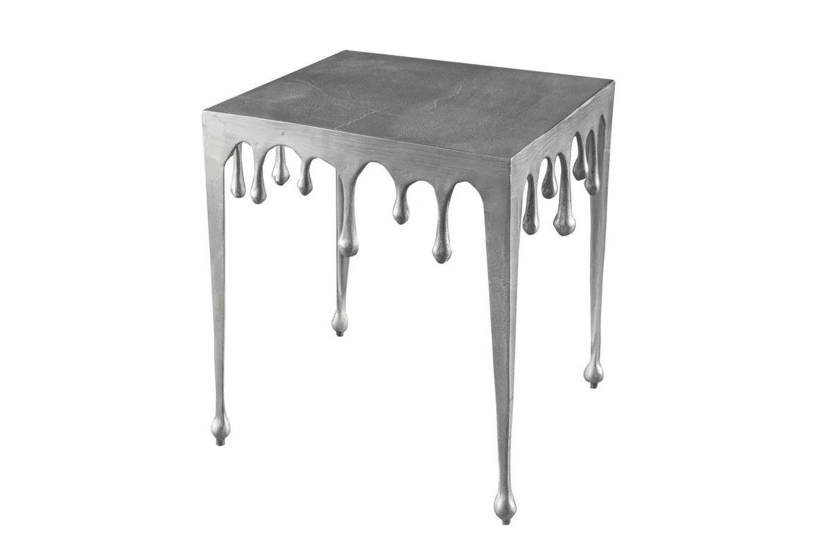 Liquid Line L 50cm Silber Beistelltische