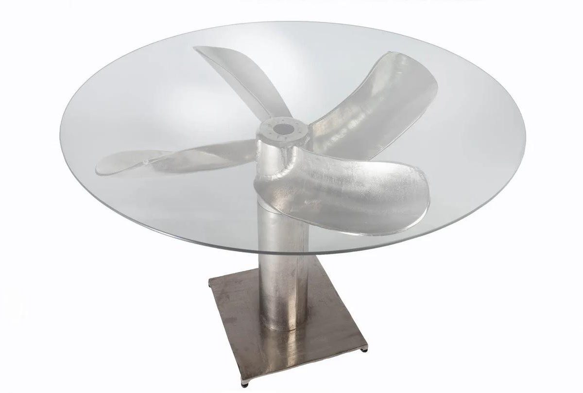 Glass plate Ø 105cm Couchtische