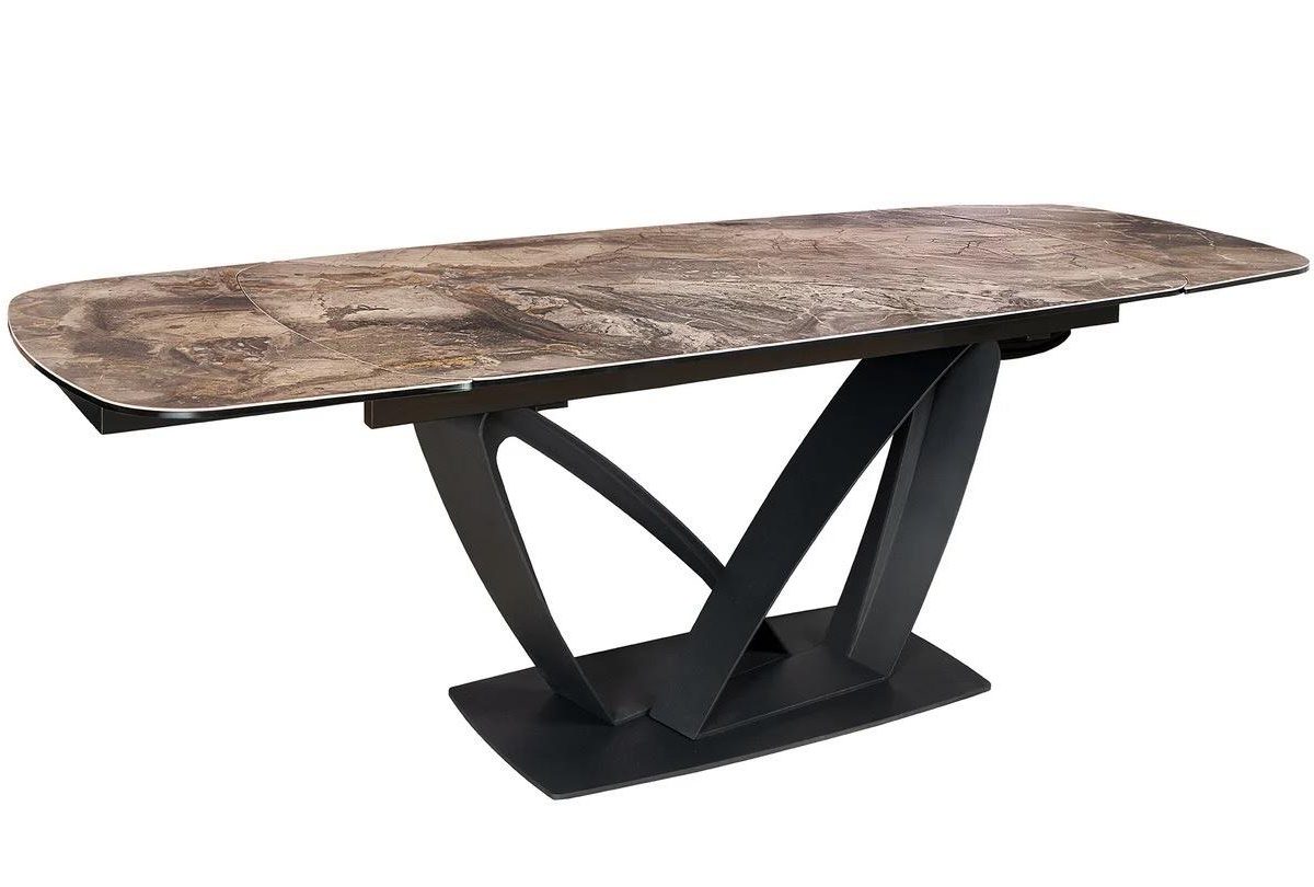 Papillon 180-220-260cm Grau Tische