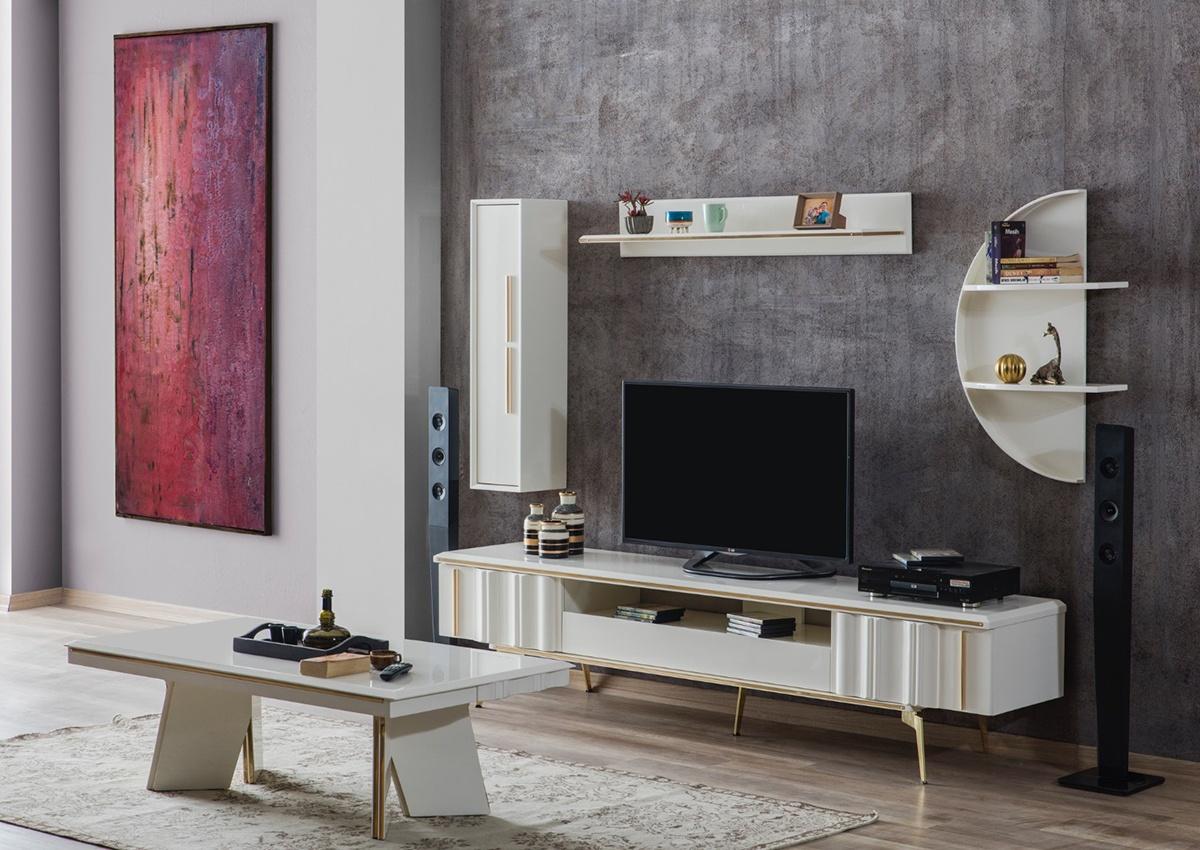 Marmo TV Wohnwand