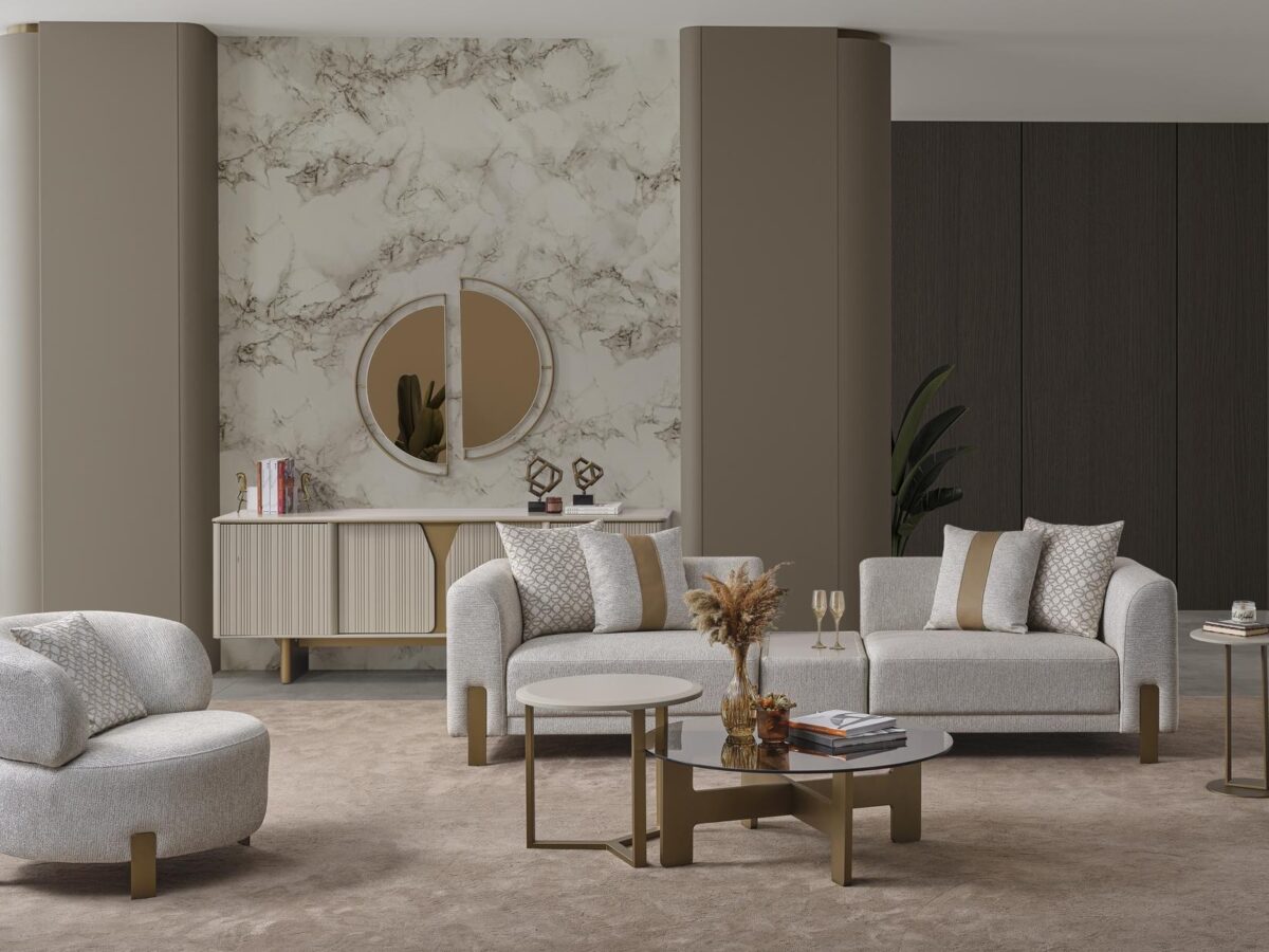 Hermes Sofa Set