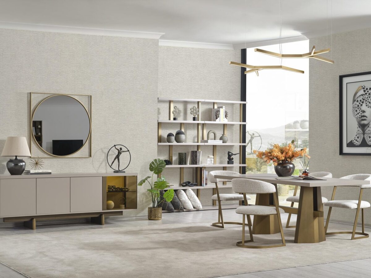 Stella (Vizon-Mink) Esszimmer Set